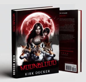 Moon Blood Book Cover Design